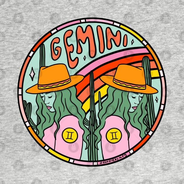 Gemini Cowgirl by Doodle by Meg